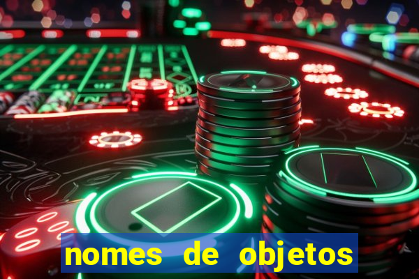 nomes de objetos de origem tupi guarani